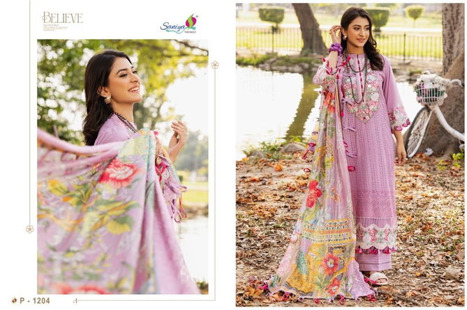 Adan Libas Chikankari Vol 12 Cambric Cotton Pakistani Suits Catalog